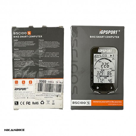 کامپیوتر دوچرخه iGPSPORT مدل BSC 100S با نمایشگر
