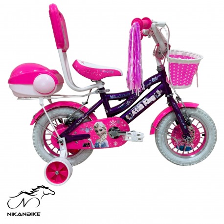 دوچرخه بچگانه کینگ سایز 12 مدل FROZEN