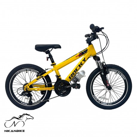 دوچرخه کوهستان راکی سایز 20 مدل آهنی R2008 ویبریک (21 دنده)