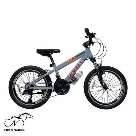 دوچرخه کوهستان راکی سایز 20 مدل آهنی R2008 ویبریک (21 دنده)