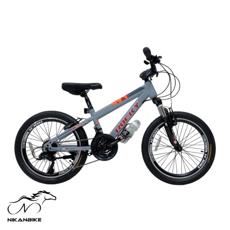 دوچرخه کوهستان راکی سایز 20 مدل آهنی R2008 ویبریک (21 دنده)
