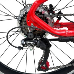 دوچرخه کوهستان کینگ سایز 24 مدل PRO-A120 دیسکی (24 دنده)