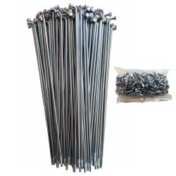پره دوچرخه سايز 16 طول 150mm بسته 144 عددی