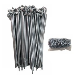 پره دوچرخه سايز 12 طول 90mm بسته 144 عددی