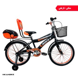 دوچرخه بچگانه راکی سایز 20 مدل آهنی 204 پسرانه