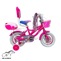 دوچرخه بچگانه راكی سايز 12 مدل آهنی HR210 دخترانه