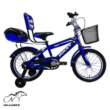 دوچرخه بچگانه راکی سایز 16 مدل آهنی 206 پسرانه