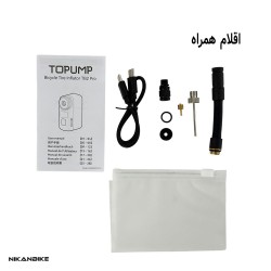 پمپ باد دوچرخه تاپ پمپ مدل درجه دار TB2 PRO