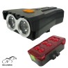 چراغ جلو و عقب دوچرخه مدل QX-T1216