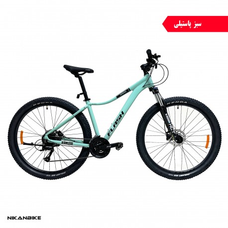 دوچرخه کوهستان فلش سایز 29 مدل SPRING هیدرولیکی (3x8 دنده - دوشاخ سر سنتور)