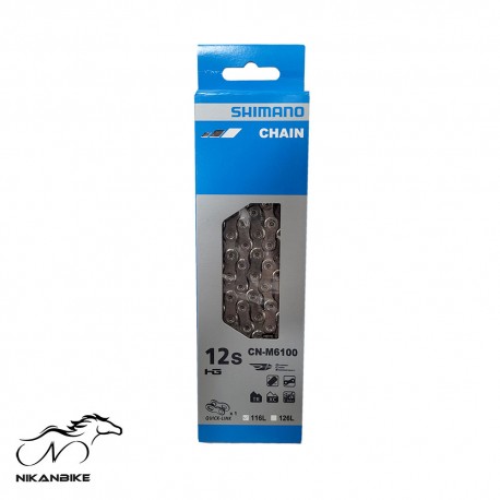 زنجیر دوچرخه شیمانو 12سرعته SHIMANO CN-M6100 12SP 116L