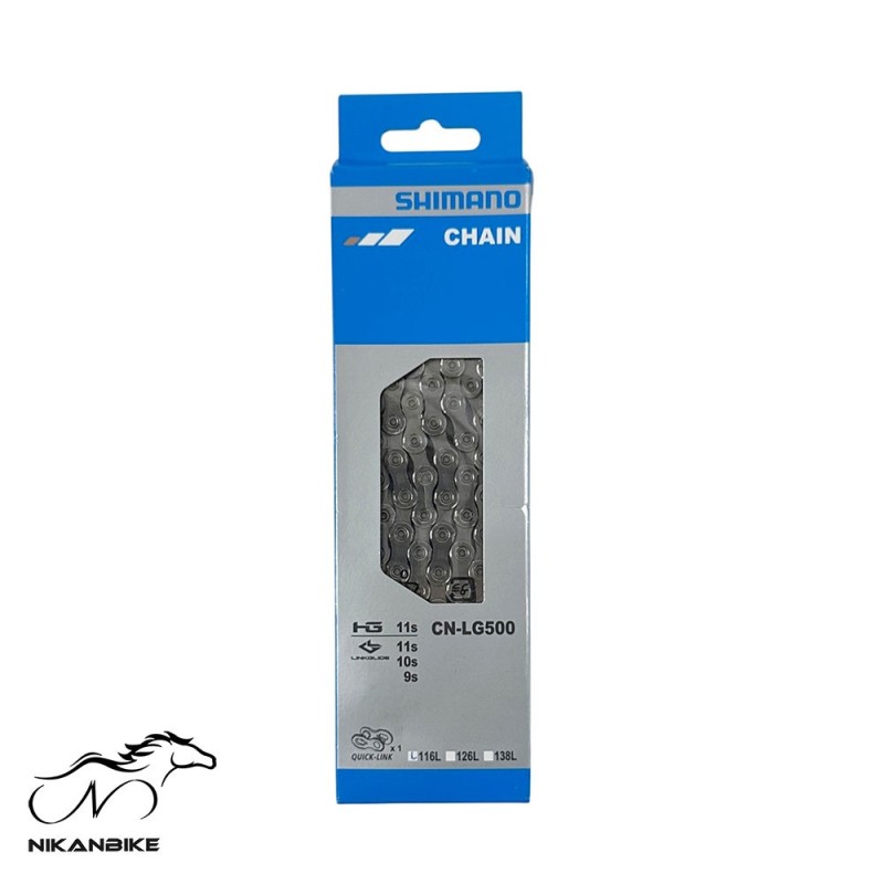 زنجیر دوچرخه شیمانو SHIMANO CN-LG-500-9-10-11 SP 116L
