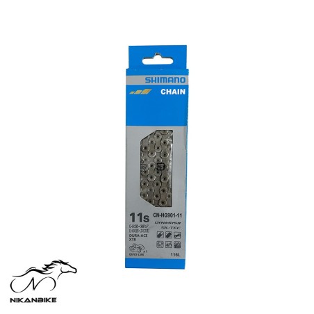 زنجیر دوچرخه دنده دار شیمانو مدل CH-HG901-11 11SP 116L