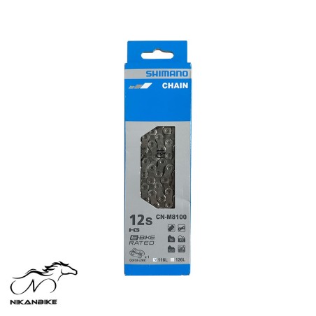 زنجیر دوچرخه دنده دار شیمانو مدل CN-M8100 12SP 116L