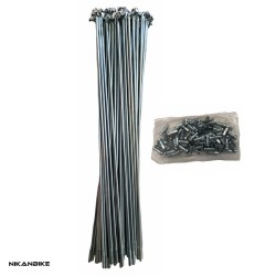 پره دوچرخه سایز 24 طول 235mm - بسته 72 عددی