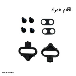 پنجه رکاب قفل شو دو طرفه دوچرخه گینیا(GINEYEA) مدل P301 - پک دو عددی