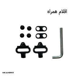 پنجه رکاب قفل شو یک طرفه دوچرخه باکلوس (BUCKLOS)مدلPD-M680 -پک دو عددی