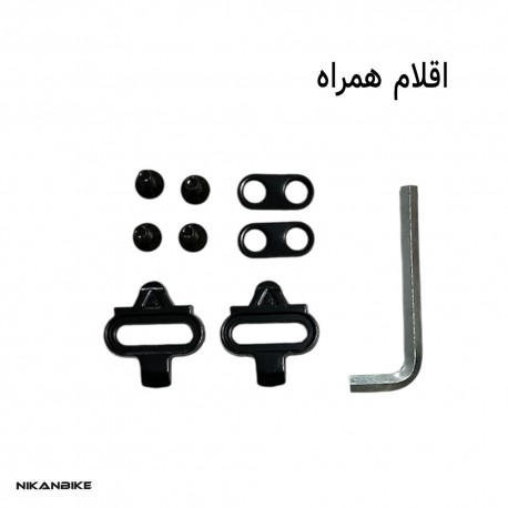 پنجه رکاب قفل شو یک طرفه دوچرخه باکلوس (BUCKLOS)مدلPD-M680 -پک دو عددی