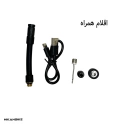 پمپ باد دوچرخه سایک لامی (CYCLAMI) مدل درجه دار A2S