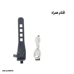 چراغ پلیسی دوچرخه مدل ZH-1808 (شارژی)
