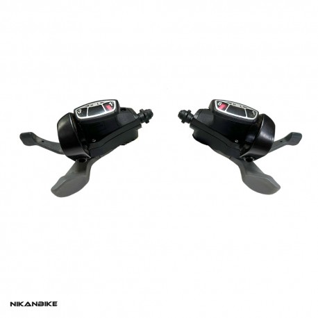 دسته دنده شیفتر دوچرخه شیمانو 24 سرعته مدل SHIMANO ALIVIO SL-M410 3x8sp - پک 2 عددی