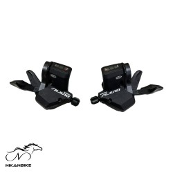 دسته دنده شیفتر دوچرخه شیمانو 27 سرعته مدل SHIMANO ALIVIO SL-M430 3x9sp - پک 2 عددی