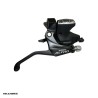 دسته دنده کلاجدار دوچرخه شیمانو 24 سرعته مدل SHIMANO ALIVIO ST-M410 3x8sp خفاشی - پک دو عددی