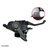 دسته دنده کلاجدار دوچرخه شیمانو 24 سرعته مدل SHIMANO ALIVIO ST-M410 3x8sp خفاشی - پک دو عددی