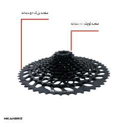خودرو اسرم XG-1275 10-52T | کاست 12 سرعته GX Eagle | نیکان بایک