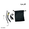 پمپ باد دوچرخه GPUTEK BG-BL01 درجه‌دار  پمپ دیجیتال شارژی | نیکان بایک