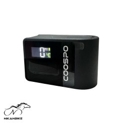 پمپ باد COOSPO AP-B1 درجه‌دار | پمپ برقی دوچرخه 120 PSI | نیکان بایک