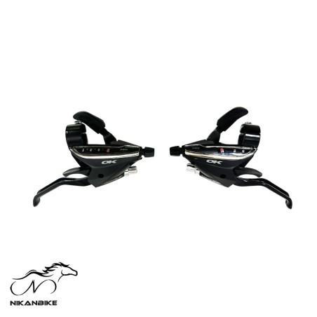 مشخصات، قیمت و خرید اینترنتی دسته دنده کلاچ‌دار دوچرخه طرح شیمانو 21 سرعته مدل خفاشی SHEMANO- پک دوعددی