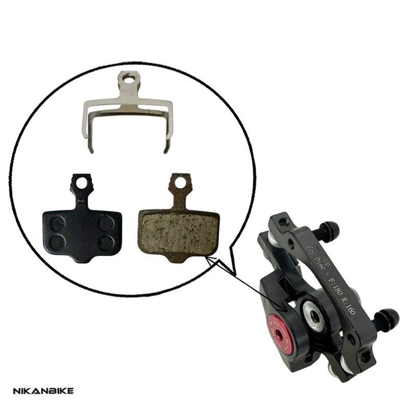 مشخصات، قیمت و خرید اینترنتی کالیپر ترمز جلو دوچرخه مدل  SHUNFENG SL-M400 160-180 مکانیکی در نیکان بایک