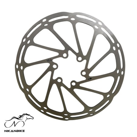 مشخصات، قیمت و خرید اینترنتی روتور ديسک دوچرخه مدل 6 پيچ 160mm