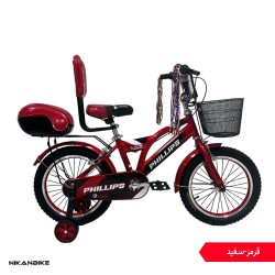 قیمت خرید دوچرخه پسرانه فیلیپس سایز 16 مدل ZK15 | فریم آهنی | نیکان بایک