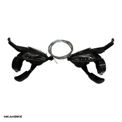 دسته دنده کلاچ‌دار ROYAL BIKE PRO 21 سرعته مدل خفاشی | خرید با گارانتی | نیکان‌بایک