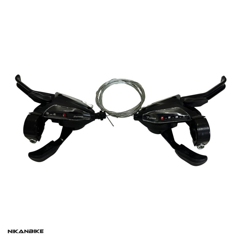 دسته دنده کلاچ‌دار ROYAL BIKE PRO 21 سرعته مدل خفاشی | خرید با گارانتی | نیکان‌بایک