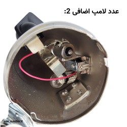 مشخصات، قیمت و خرید اینترنتی چراغ جلو و عقب دوچرخه دینام دار 12 ولت