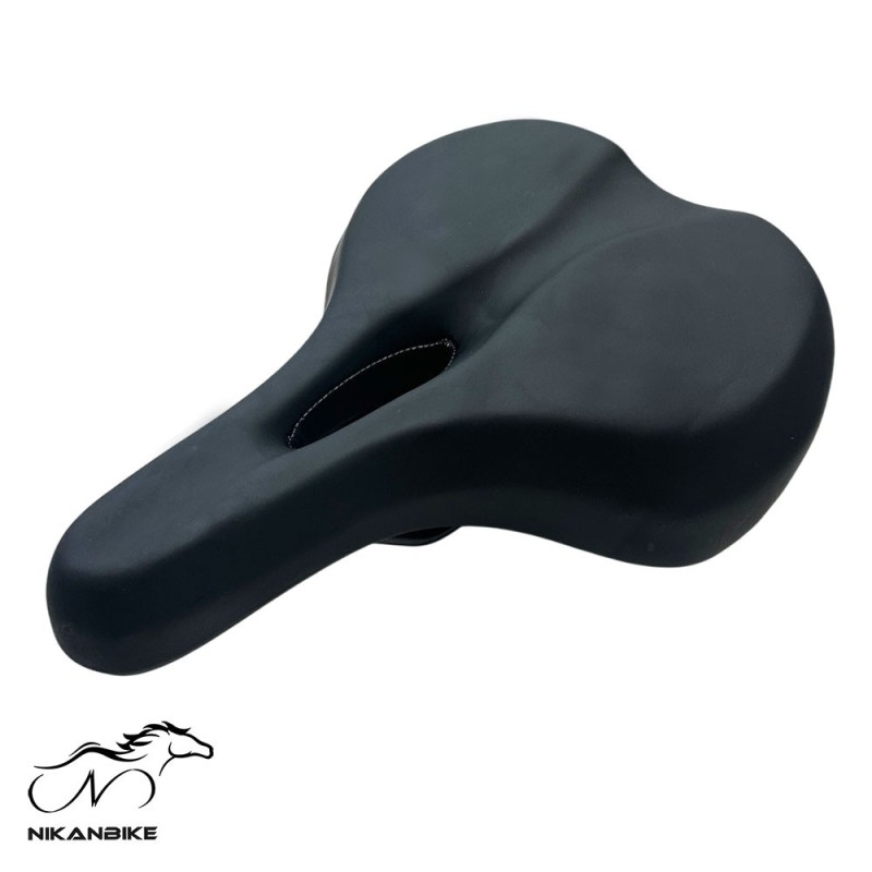 مشخصات، قيمت و خريد اینترنتی زین دوچرخه مدل سوراخ دار در نيکان بايک.