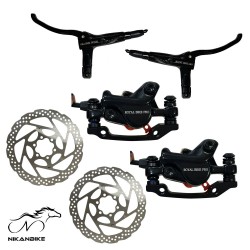 مشخصات، قیمت و خرید اینترنتی ست ترمز دوچرخه مدل هیدرولیک KING BIKE