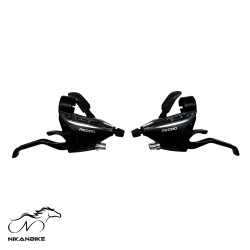 مشخصات، قیمت و خرید اینترنتی دسته دنده کلاچ‌دار دوچرخه طرح شیمانو 21 سرعته مدل خفاشی SHEMANO- پک دوعددی
