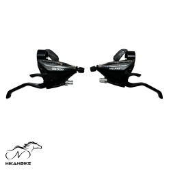مشخصات، قیمت و خرید اینترنتی دسته دنده کلاچ‌دار دوچرخه ردو  24 سرعته مدل خفاشی - پک 2 عددی از فروشگاه اینترنتی نیکان بایک