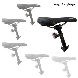 چراغ جلو وعقب دوچرخه مدل A  بسته 2 عددی