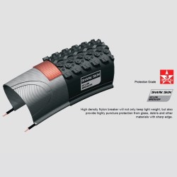 لاستیک دوچرخه تاشو چائویانگ سایز 29x2.20 (تیوبلس)