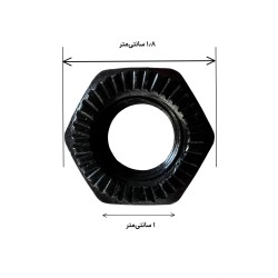 مهره رگلاژ میل عقب دوچرخه