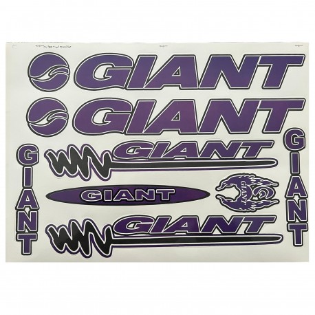 استیکر دوچرخه مدل GIANT