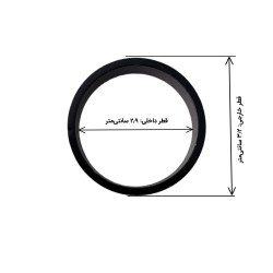 واشر تنظیم ارتفاع دوچرخه مدل 1cm
