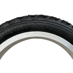 لاستیک دوچرخه چینی سایز 2(1/4)  *  12(1/2)