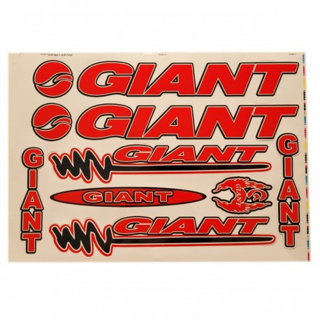 استیکر دوچرخه مدل GIANT