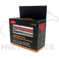 چراغ عقب دوچرخه مدل LY-23 شارژی